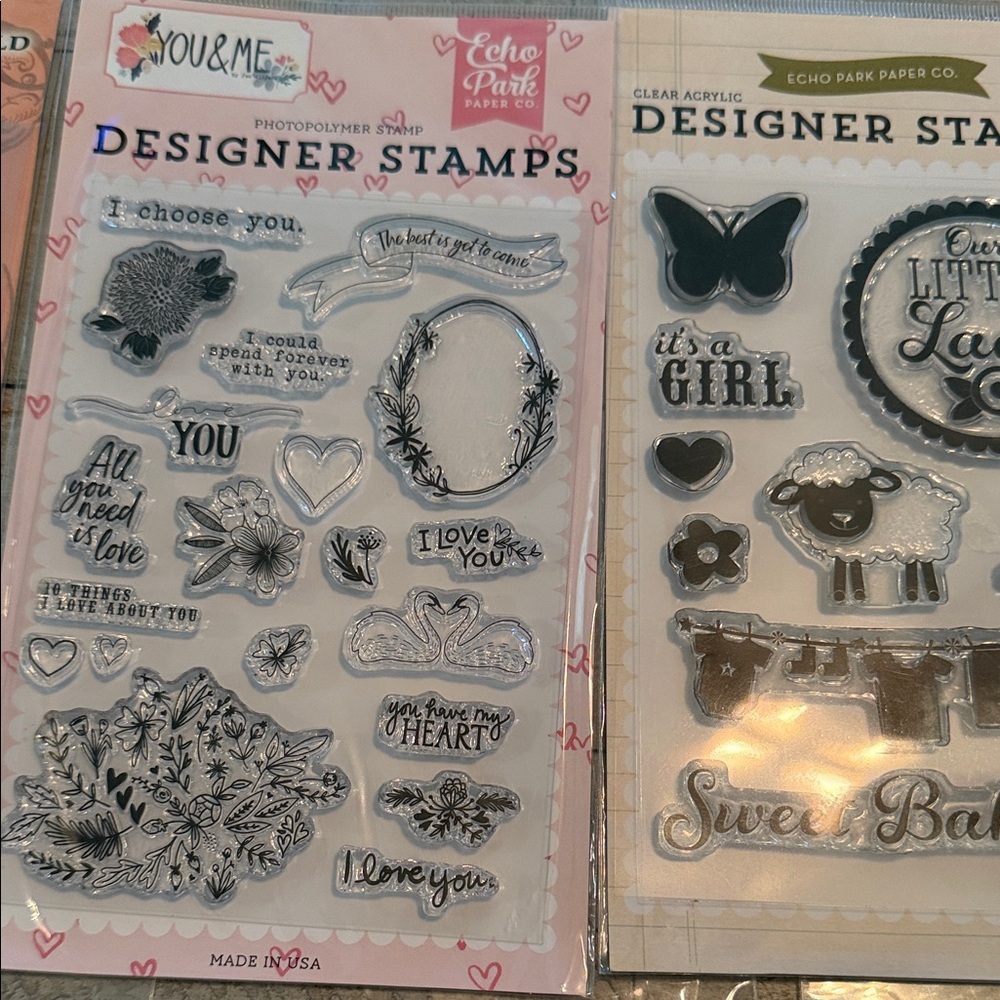 NWT Lot of Assorted Clear Stamps Sets-9 packs‎ - Picture 11 of 11